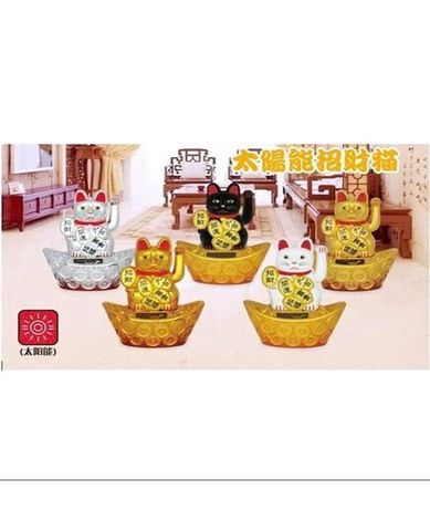 Mèo Thần Tài Nhựa 4