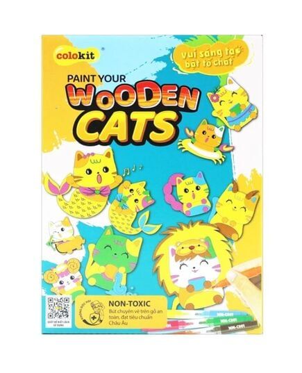 Bộ Tô Màu Gỗ KIT-C030