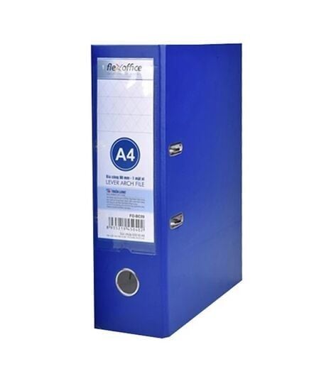 Bìa Còng 90Mm A4 1 Màu T Si Xanh Đậm FO-BC09