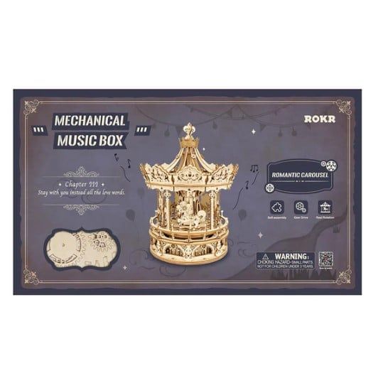 ROBOTIME HỘP NHẠC VÒNG XOAY AMK62 60005387 (L&L)