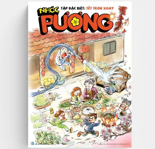 Nhóc Pương Tập Đặc Biệt-Tết Tròn Xoay (S.Màu)-Kèm Bao Lixi
