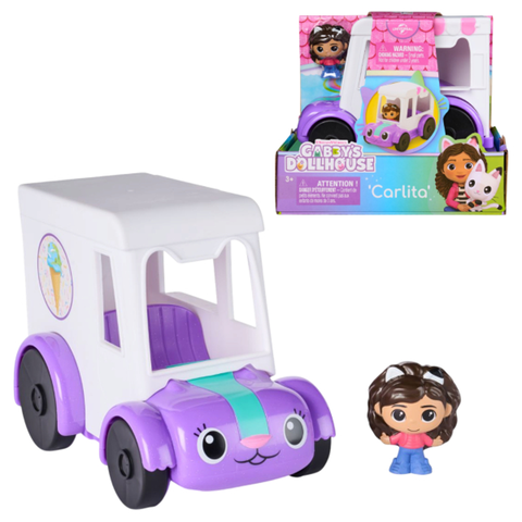 Gabby Dollhouse Bộ Đồ Chơi Mini Gabby - Xe Carlita