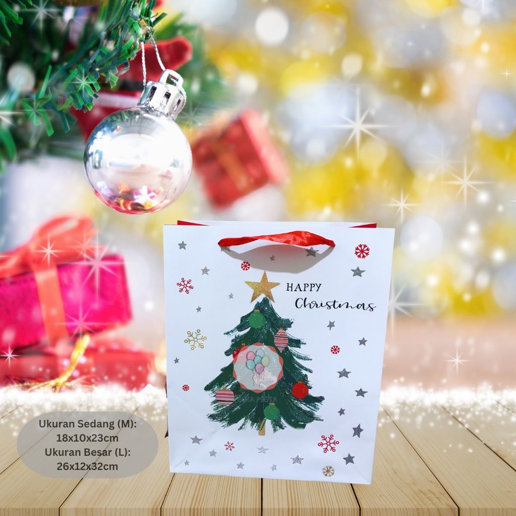 Túi Quà Lớn 2310 H/12 Noel (Giao Mẫu Ngẫu Nhiên)