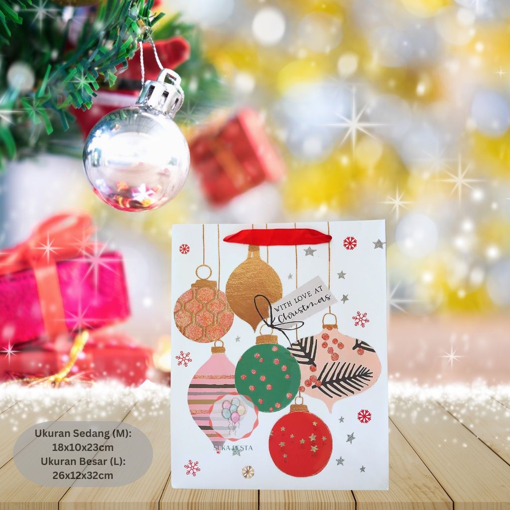 Túi Quà Lớn 2310 H/12 Noel (Giao Mẫu Ngẫu Nhiên)