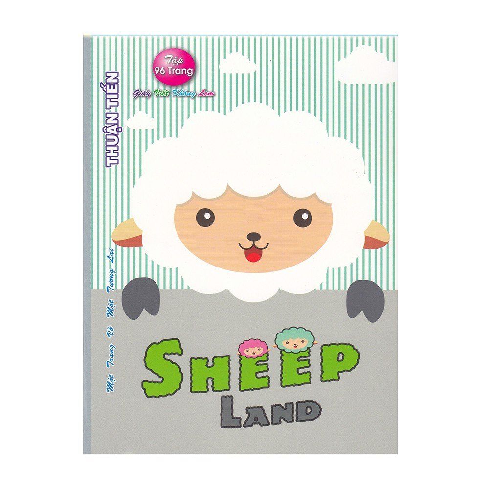 Tập Vở Thuận Tiến 96T - DL60 4OLI - SHEEP LAND