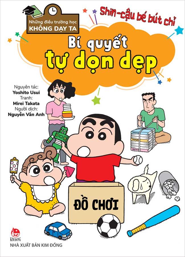 Shin Cậu Bé Bút Chì - Bí Quyết Tự Dọn Dẹp