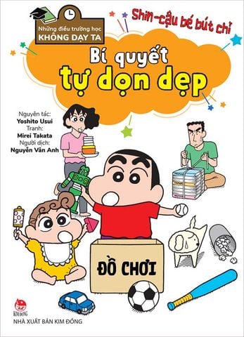 Shin Cậu Bé Bút Chì - Bí Quyết Tự Dọn Dẹp