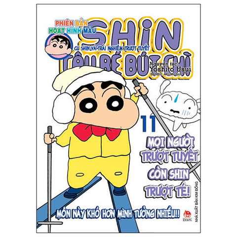Shin - Cậu Bé Bút Chì - Phiên Bản Hoạt Hình Màu - Tập 11: Cu Shin Và Trải Nghiệm Trượt Tuyết