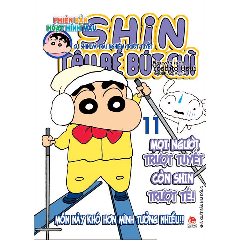 Shin - Cậu Bé Bút Chì - Phiên Bản Hoạt Hình Màu - Tập 11: Cu Shin Và Trải Nghiệm Trượt Tuyết