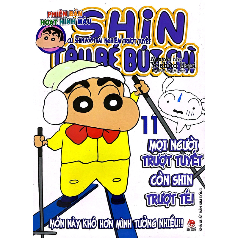 Shin - Cậu Bé Bút Chì - Phiên Bản Hoạt Hình Màu - Tập 11: Cu Shin Và Trải Nghiệm Trượt Tuyết