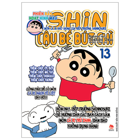 Shin Cậu Bé Bút Chì T13-Hoạt Hình Màu