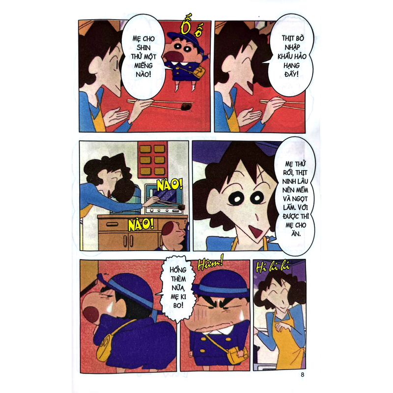 Shin Cậu Bé Bút Chì T13-Hoạt Hình Màu