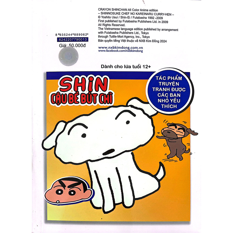 Shin Cậu Bé Bút Chì T13-Hoạt Hình Màu