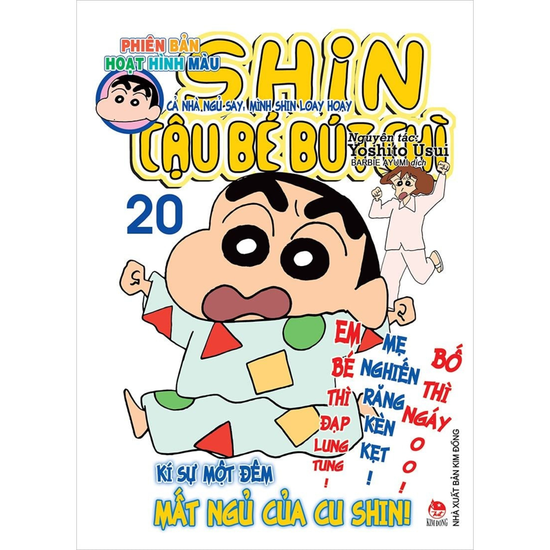 Shin Cậu Bé Bút Chì T20-Hoạt Hình Màu