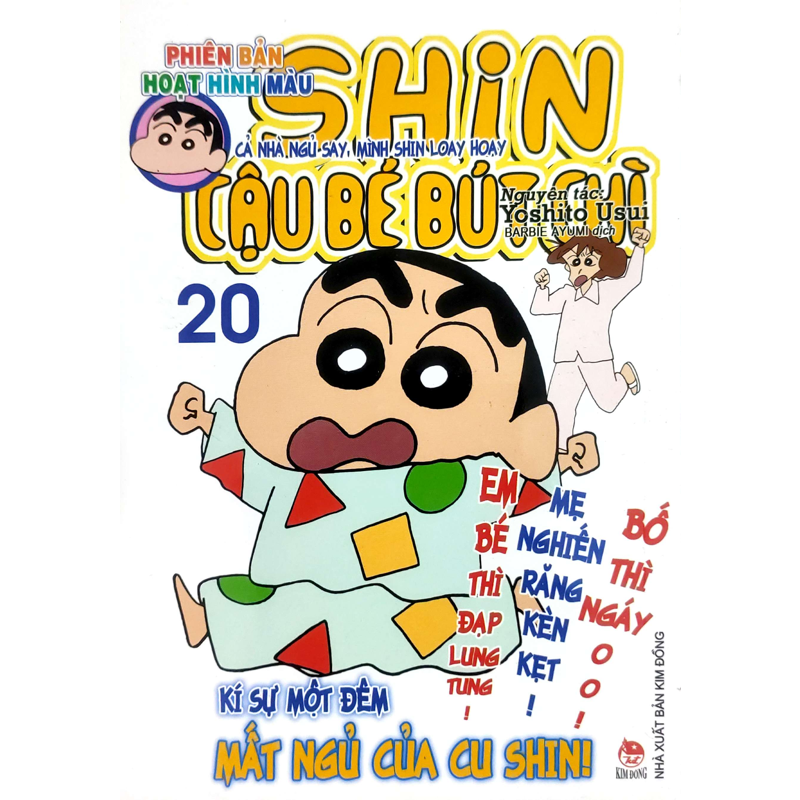 Shin Cậu Bé Bút Chì T20-Hoạt Hình Màu