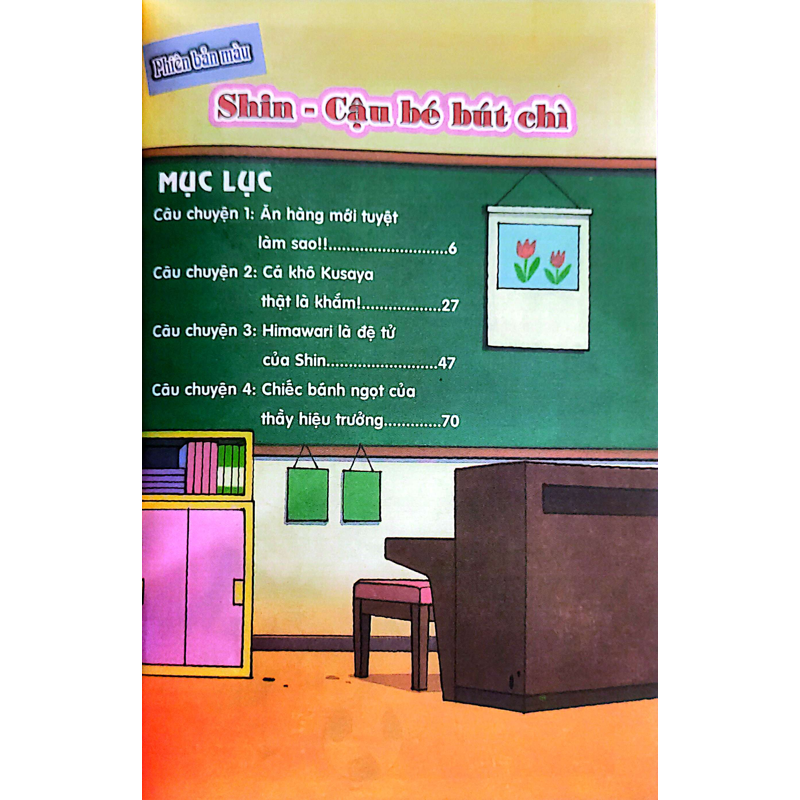Shin Cậu Bé Bút Chì T20-Hoạt Hình Màu