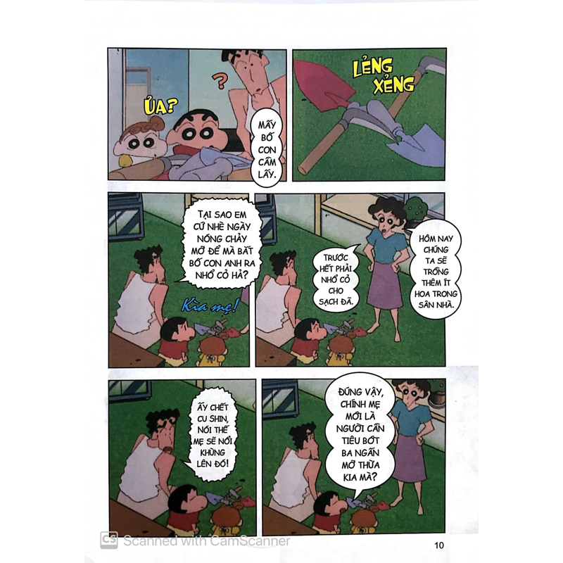 Shin Cậu Bé Bút Chì T27 - Hoạt Hình Màu