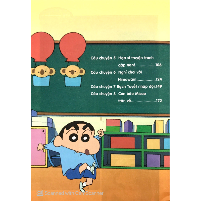 Shin Cậu Bé Bút Chì T27 - Hoạt Hình Màu