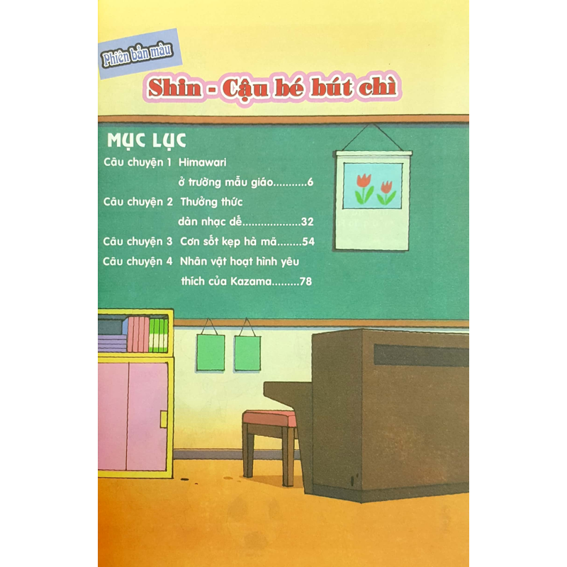 Shin Cậu Bé Bút Chì T28-Hoạt Hình Màu