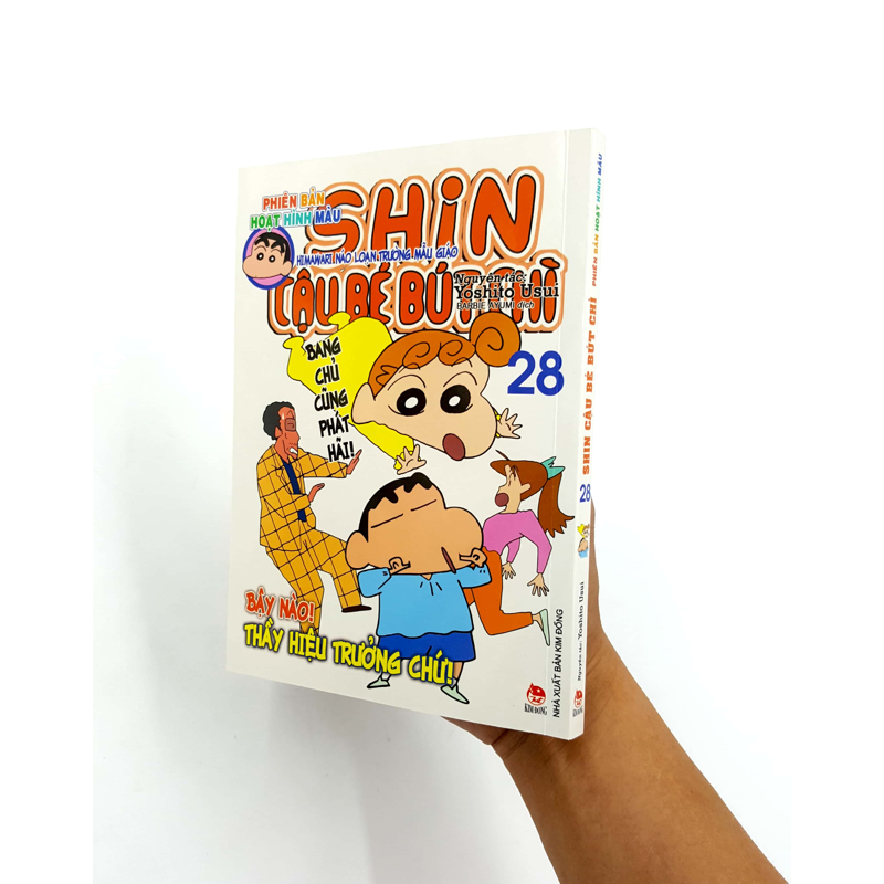 Shin Cậu Bé Bút Chì T28-Hoạt Hình Màu