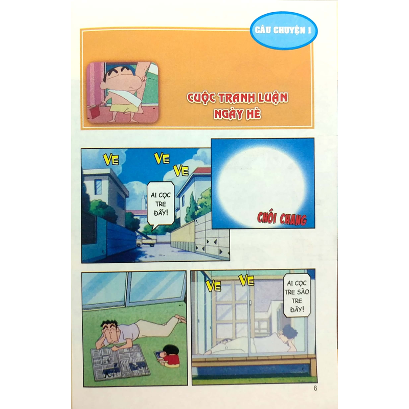 Shin Cậu Bé Bút Chì T38-Hoạt Hình Màu
