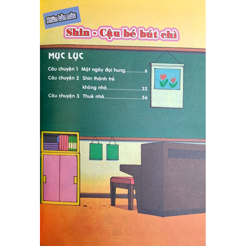 Shin Cậu Bé Bút Chì T40 - Hoạt Hình Màu
