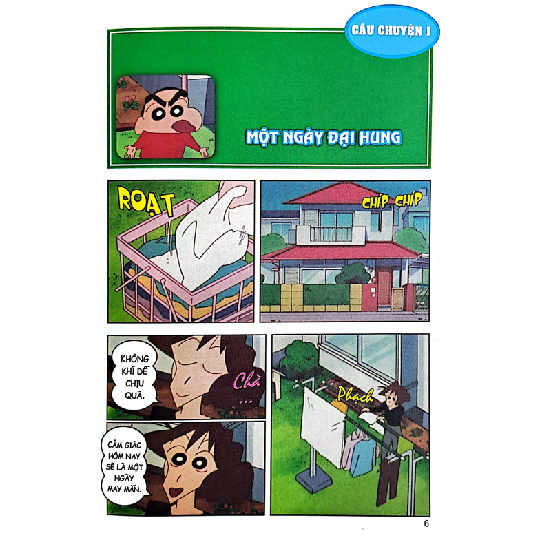 Shin Cậu Bé Bút Chì T40 - Hoạt Hình Màu