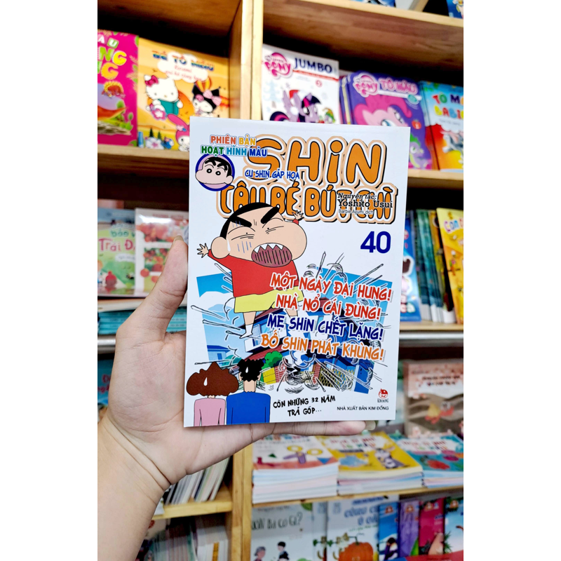 Shin Cậu Bé Bút Chì T40 - Hoạt Hình Màu