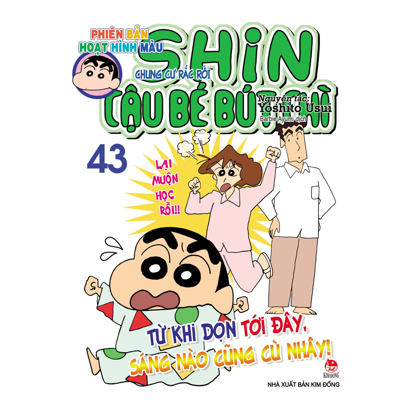 Shin - Cậu Bé Bút Chì - Phiên Bản Hoạt Hình Màu - Tập 43: Chung Cư Rắc Rối