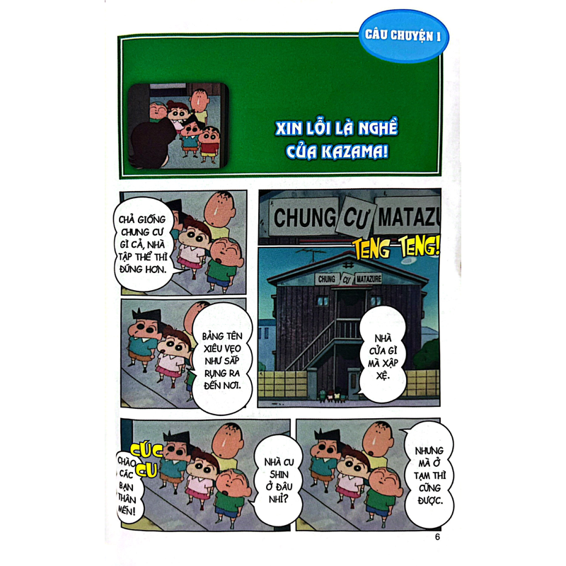 Shin - Cậu Bé Bút Chì - Phiên Bản Hoạt Hình Màu - Tập 43: Chung Cư Rắc Rối