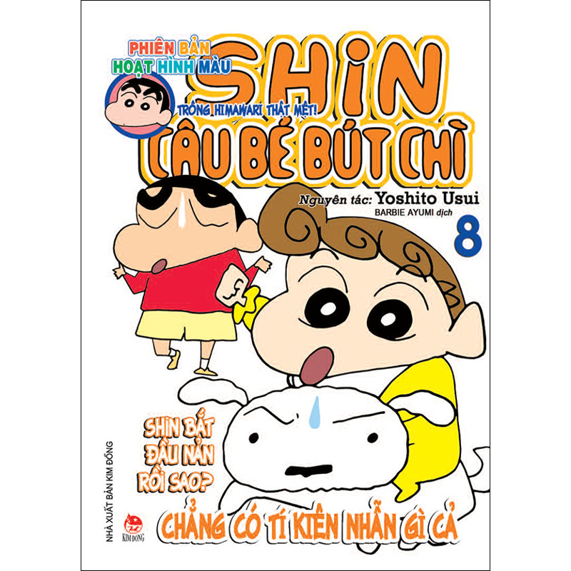 Shin Cậu Bé Bút Chì T8 - Hoạt Hình Màu