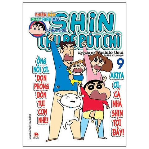 Shin Cậu Bé Bút Chì T9 - Hoạt Hình Màu