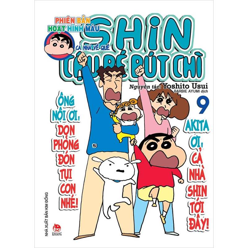 Shin Cậu Bé Bút Chì T9 - Hoạt Hình Màu