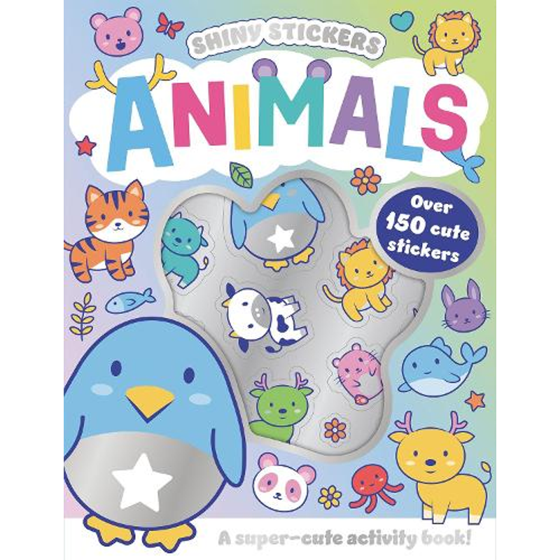 Shiny Sticker Activity Books: Animals