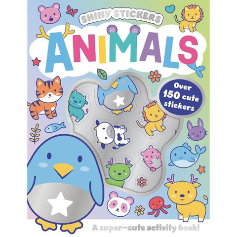 Shiny Sticker Activity Books: Animals