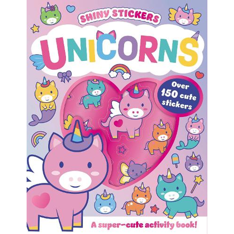 Shiny Sticker Activity Books: Unicorns