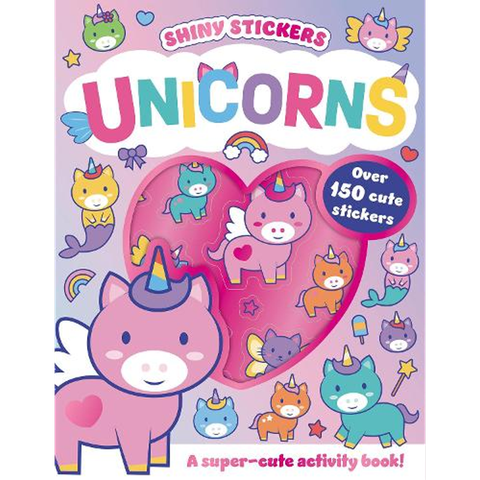 Shiny Sticker Activity Books: Unicorns
