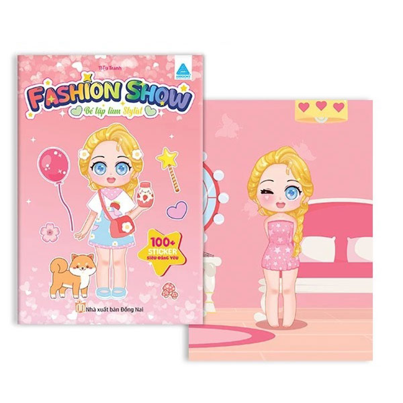 Fashion Show - Bé Tập Làm Stylist - 100 Sticker Siêu Đáng Yêu