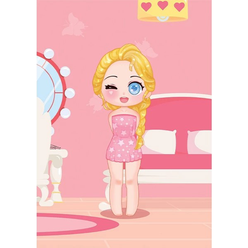 Fashion Show - Bé Tập Làm Stylist - 100 Sticker Siêu Đáng Yêu