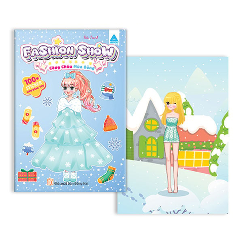 Fashion Show - Công Chúa Mùa Đông - 100 Sticker Siêu Đáng Yêu