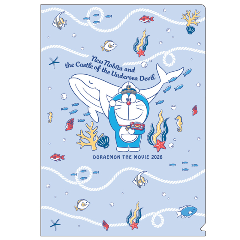 ShowaNotes - Bìa Đựng Tài Liệu A4 Clear File Eiga Doraemon