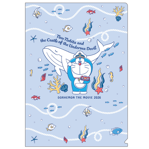 ShowaNotes - Bìa Đựng Tài Liệu A4 Clear File Eiga Doraemon