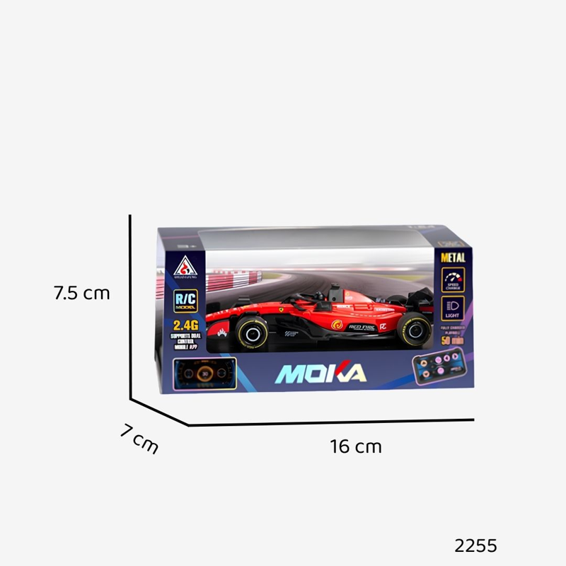 Siêu Xe Đua Điều Khiển Từ Xa MOKA-2255 (Giao mẫu Ngẫu Nhiên)