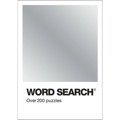 Colour Block Puzzle Book - Word Search - Silver