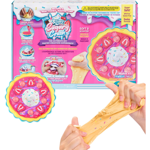 Slimy Bộ Bánh Slime Ngọt Ngào Hương Dâu– Jelly Pies
