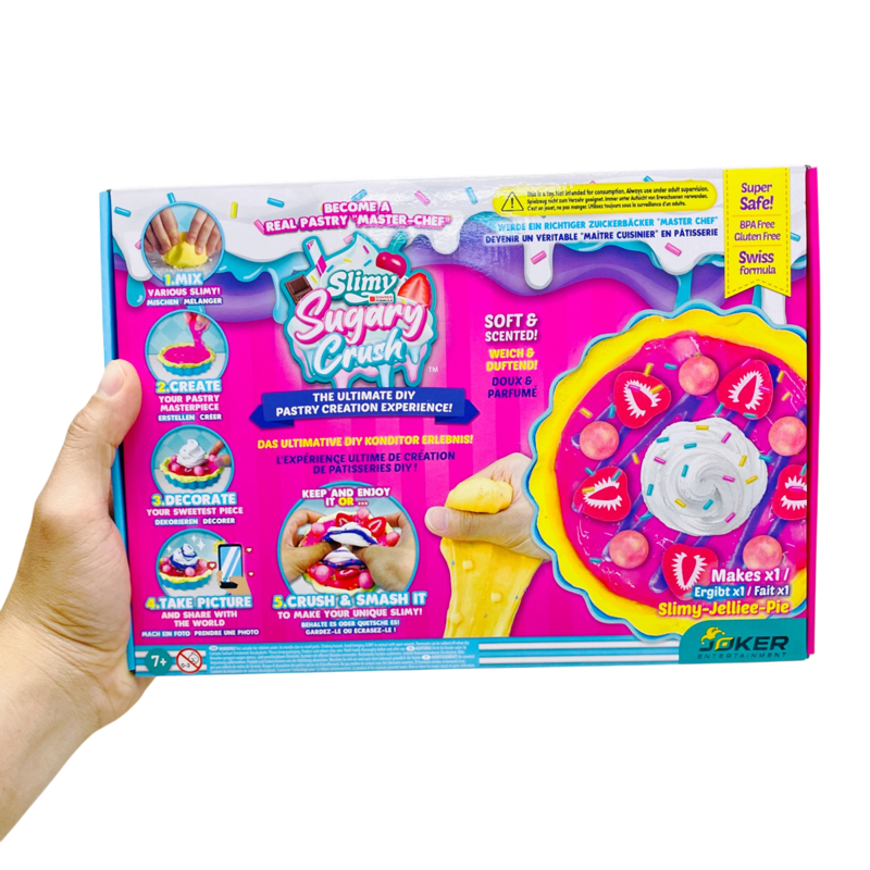 Slimy Bộ Bánh Slime Ngọt Ngào Hương Dâu– Jelly Pies