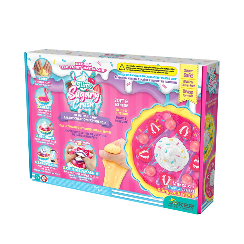 Slimy Bộ Bánh Slime Ngọt Ngào Hương Dâu– Jelly Pies