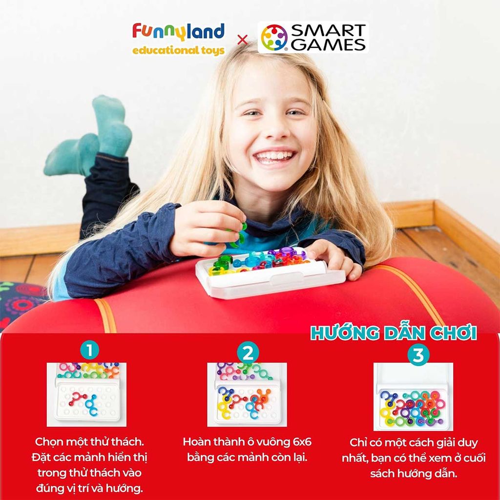 Smartgames Đồ Chơi Trí Tuệ IQ Link SG 477 60012871