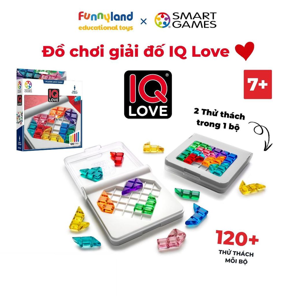 Smartgames Đồ Chơi Trí Tuệ IQ Love SG 302 60005329