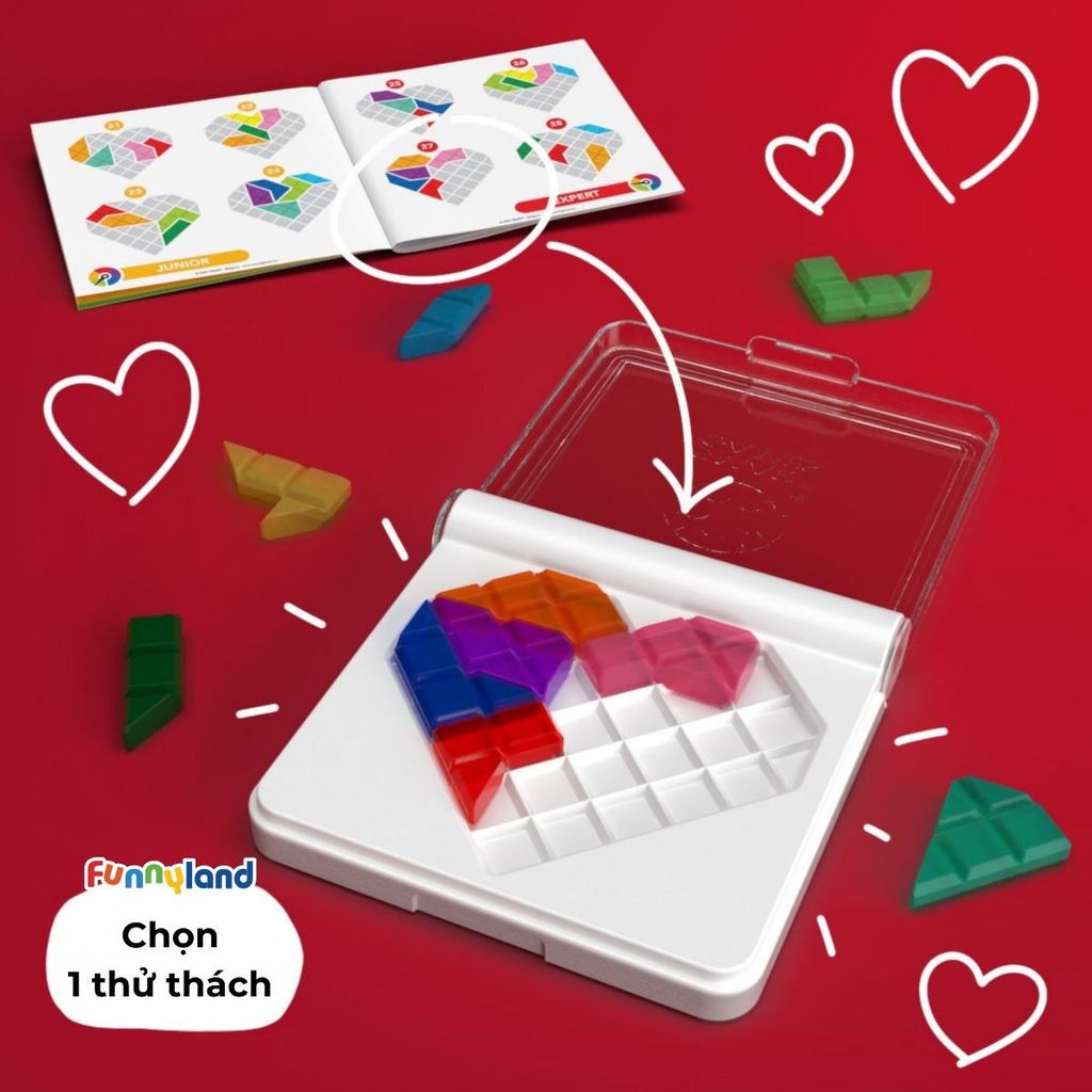 Smartgames Đồ Chơi Trí Tuệ IQ Love SG 302 60005329